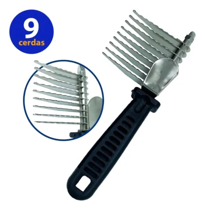 Desembolador Pet Caramelo™ – Cabo Plástico Ergonômico com 9 Lâminas de Aço - Imagem 6