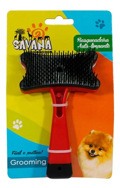 Rasqueadeira Autolimpante Pet Caramelo™ – Escova Tira Pelos para Cães e Gatos com Botão Clean - Imagem 6