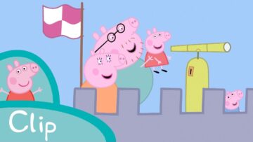 A Day At Windy Castle 🏰 | Peppa Pig Official Clip