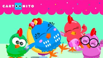 A GALINHA PINTADINHA VAI A UM SALÃO DE BELEZA | GALINHA PINTADINHA | CARTOONITO