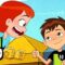 Ben e Gwen alimentam a aventura: ação sem parar | Ben 10 em Português Brasil | Cartoon Network