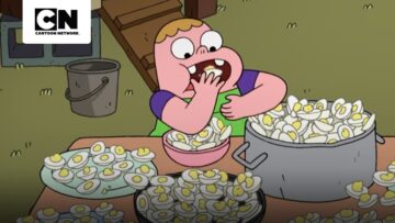 CLARÊNCIO FICA POPULAR NA ESCOLA: DESAFIO ARRISCADO | CLARÊNCIO. O OTIMISTA | CARTOON NETWORK