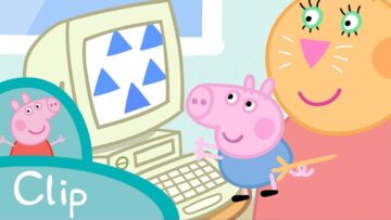 Daddy Pigs Office 📈 | Peppa Pig Official Clip