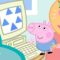 Daddy Pig’s Office 📈 | Peppa Pig Official Clip