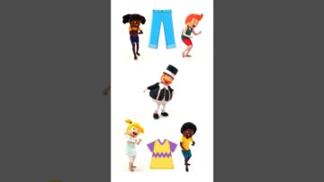 Dance com Mundo Bita: Troca Roupa 👗👖👕 #shorts #mundobita