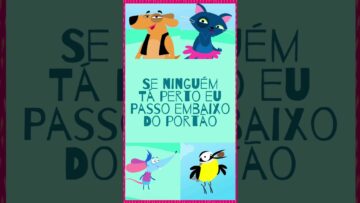 Fábula dos 4 Bichos | Palavra Cantada #shorts