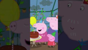 Full Birthday Garden Party Episode Now Available! #peppapig #shorts