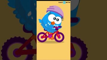 GALINHA PINTADINHA SAI PARA ANDAR DE BICICLETA | GALINHA PINTADINHA