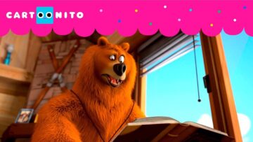 GRIZZY FICA CONFUSO COM A TRANSFORMAÇÃO EM SAPO | GRIZZY & THE LEMMINGS | CARTOONITO