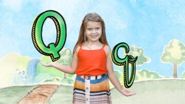 LETRA Q – Aprenda as letras do alfabeto com a Turminha do Caramelo | Alfabetização