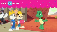 LUCAS: O CÉREBRO CURIOSO DA EQUIPE | BUGS BUNNY BUILDERS | CARTOONITO
