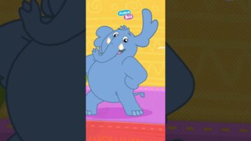 O Elefante chegou em Bita e os Animais 3! 🐘 🧡🎩 #shorts #mundobita