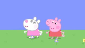Peppa Pig and Suzie Sheep as Babies! Remembering Olden Days