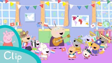Peppa Pig Episodes – International Day at school (clip)