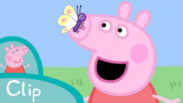 Peppa Pig Episodes – Peppa and the butterfly (clip)