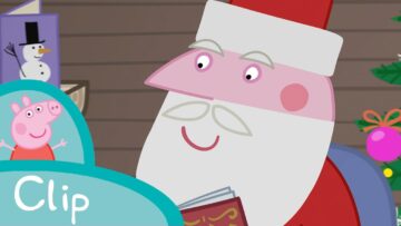 Peppa Pig Episodes – Peppa meets Santa (clip)
