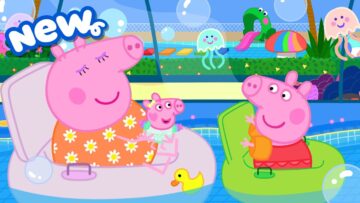 Peppa Pig Tales 2025 🛝 Evies Lazy River Ride 💦 Waterpark FUN! BRAND NEW Peppa Pig Episodes