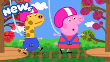 Peppa Pig Tales 2025 🌳 Super HIGH Tree Top Obstacles ⛳️ BRAND NEW Peppa Pig Episodes