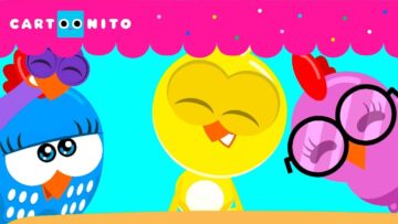 PINTINHO AMARELO APRENDE A TOCAR PIANO | GALINHA PINTADINHA | CARTOONITO