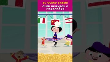 QUEM INVENTOU O MACARRÃO? 💗 Luna Shorts l O Show da Luna