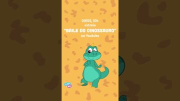 Quem quer entrar nessa festa? 🦖🦕🧡  #shorts #mundobita