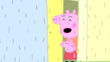 Rain Rain Go Away – Peppa Pig Cant Go Out To Play, Its a Rainy Day