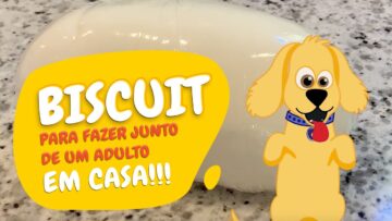 Receita de massa de biscuit caseira – atividade para os pais fazerem com a ajuda dos filhos