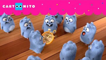 RELÓGIO MÁGICO PARA VIAJAR NO TEMPO | GRIZZY & THE LEMMINGS | CARTOONITO