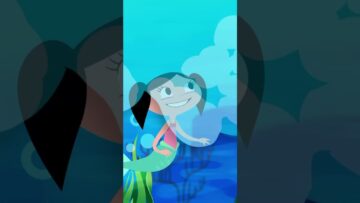 SEREIA NO MAR 🧜‍♀️ Luna Shorts l O Show da Luna