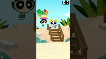 Sol, praia e ação | As Meninas Superpoderosas