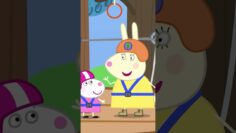 Super HIGH Tree Top Obstacle #PeppaPig #Shorts