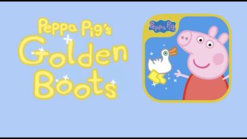 The Golden Boots App 💛 | Peppa Pig Official Clip