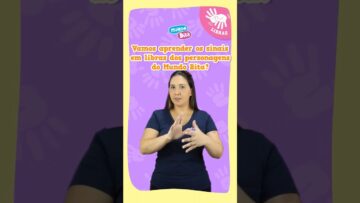 Vamos aprender os sinais em Libras da nossa turminha toda? 🤟🧡 #MundoBita